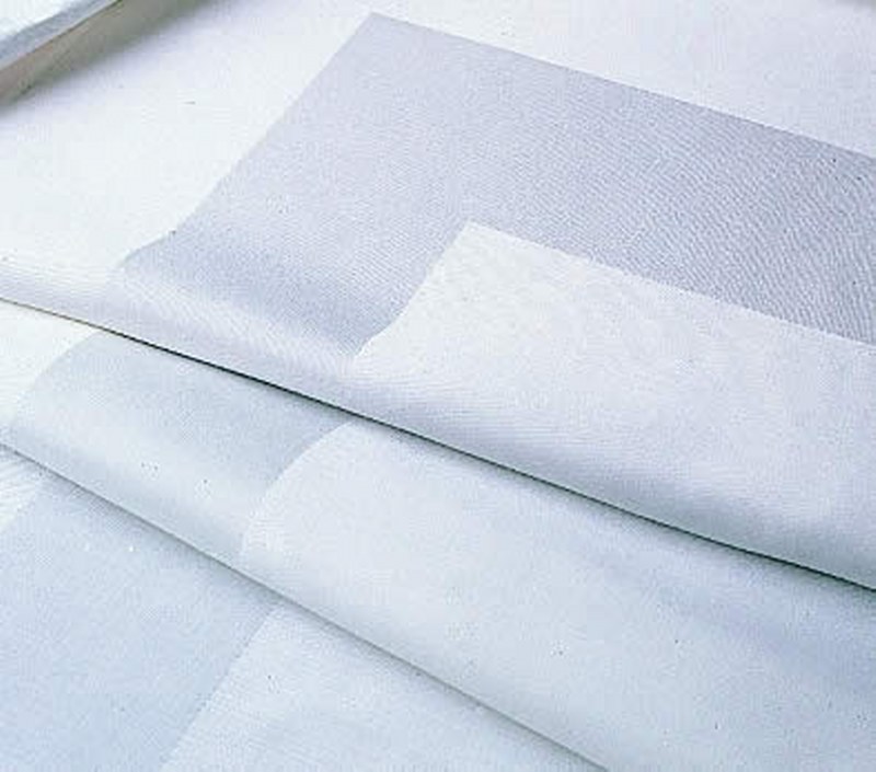 Τραπεζομάντηλο 105×105εκ. Polycotton Satin Band Line White (Σετ 6 Τεμάχια) (Ύφασμα: 50%Cotton-50%Polyester, Χρώμα: Λευκό) – OEM – 5201847010145-2
